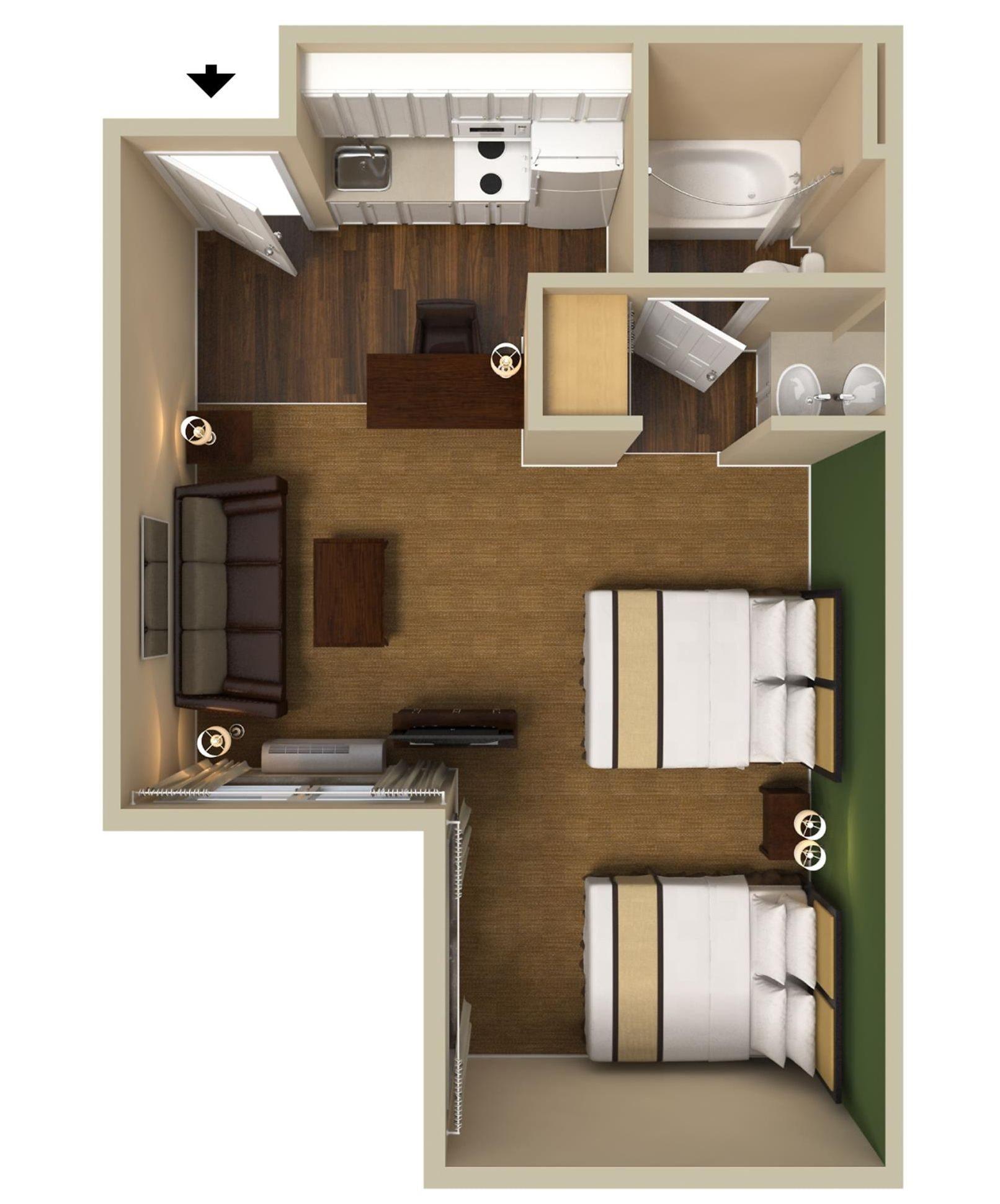 Extended Stay America Suites - Orlando - Convention Center - Universal Blvd Williamsburg Eksteriør billede